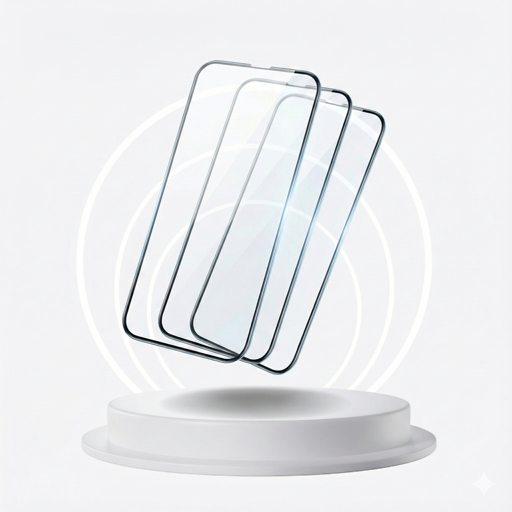 Verre Trempé iPhone - Protection 9H Anti-Choc & Rayures