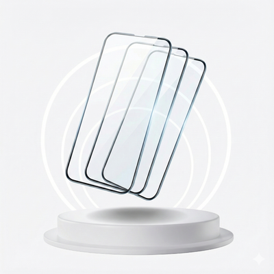 Verre Trempé iPhone - Protection 9H Anti-Choc & Rayures